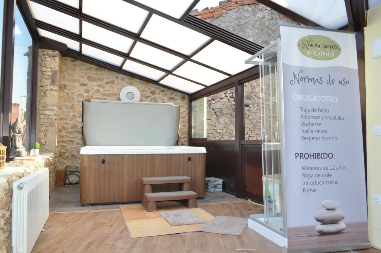 Hostal El Rincón Secreto de Gredos especializada en celiaquía y diabetes y jacuzzi Tormellas Exterior foto